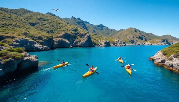 Must-Do Activities: kayaking Around Santa Cruz Island